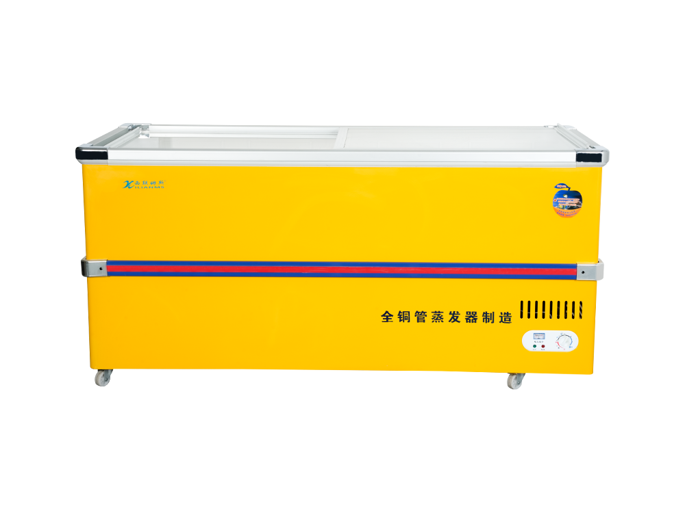 Gabinete de isla de congelador de doble temperatura