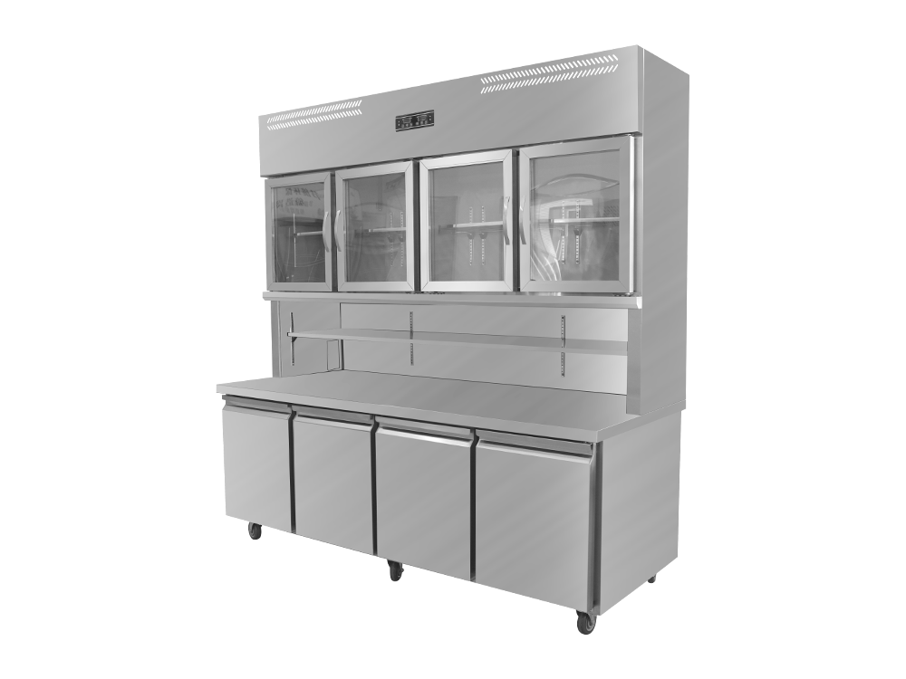 Gabinete combinado vertical de 1.8m