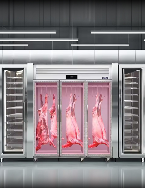 Gabinete de refrigeración del proceso de carne