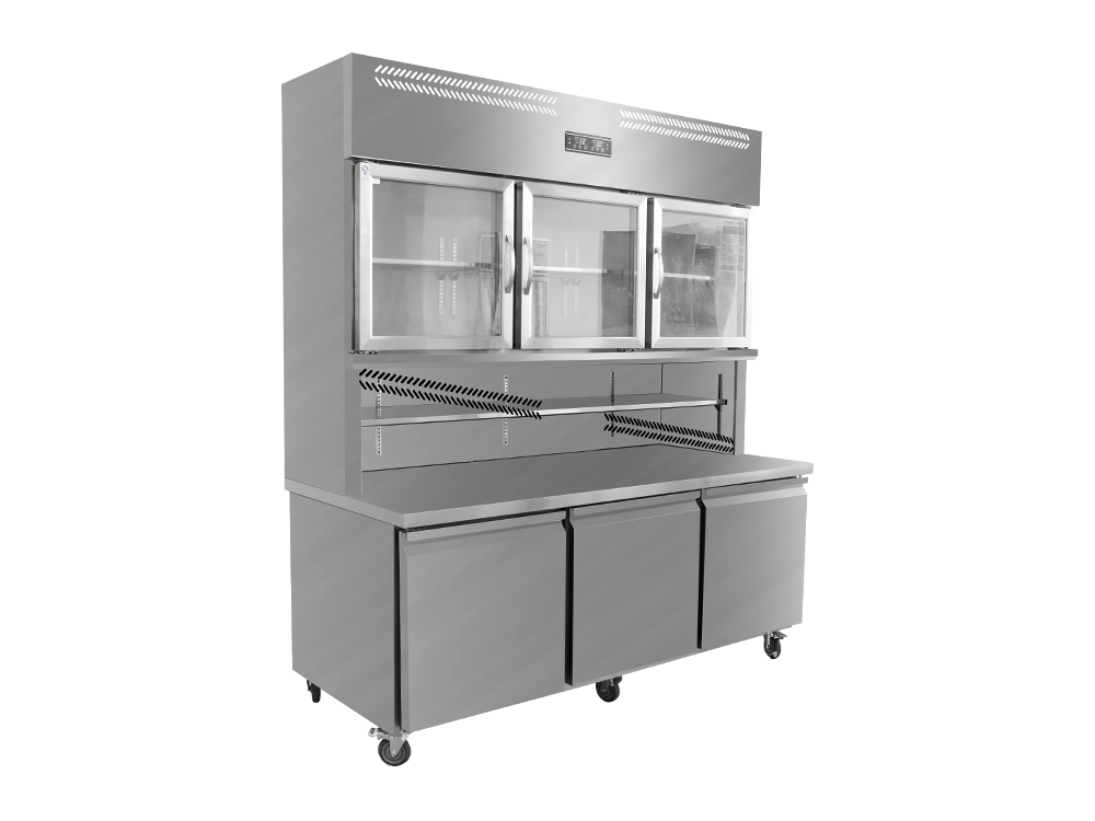 Gabinete combinado vertical de 1.5m